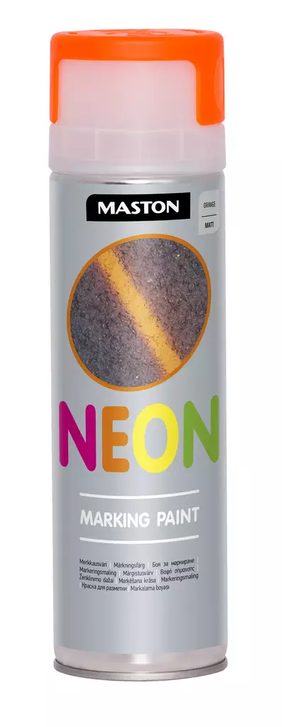 MASTON MERKKAUSVÄRI ORANSSI NEON - Spraymaalit - 6412490017866 - 1