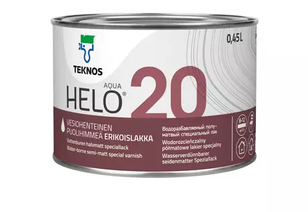 HELO AQUA 20 0,45L - Lakat, vahat ja öljyt - 6414621037927 - 1