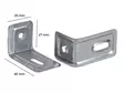 KALUSTEKULMA 501 SINK PISLA 10501020 - Kulmaraudat, ankkurinaulat ja ruuvit - 6414671050747 - 3