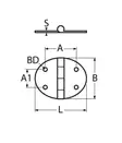PIIPPO SARANA OVAALI A2 68x48MM - Piippo-helat - 6408586851247 - 2