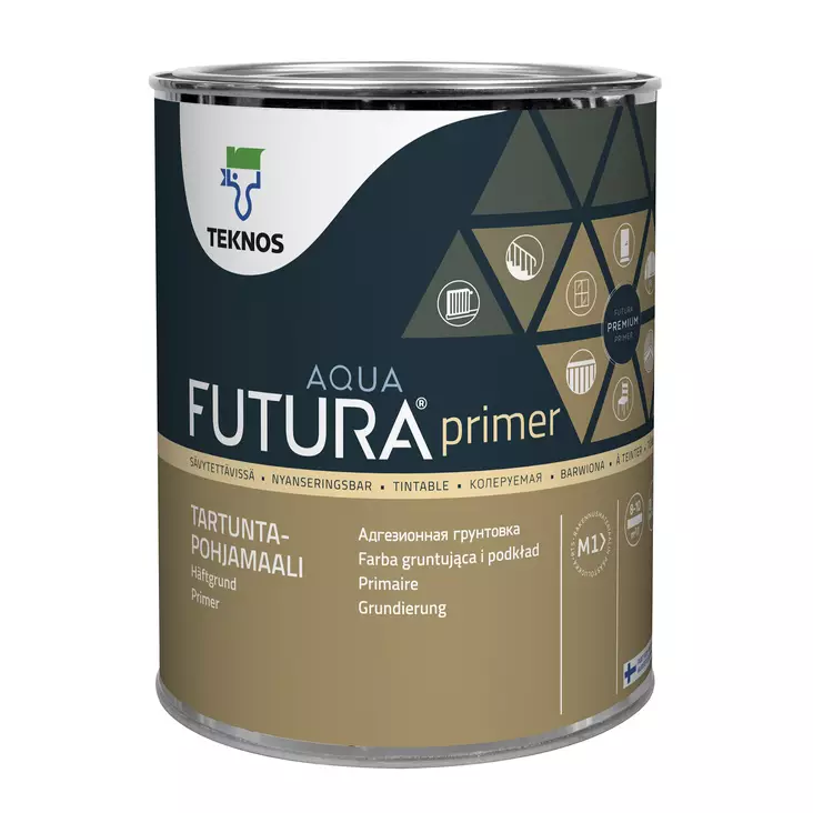 FUTURA AQUA PRIMER PM3 0,9L - Kalustemaalit - 6414621044437 - 1