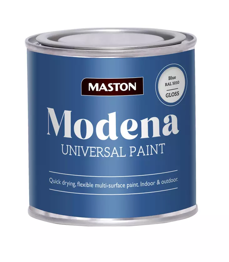 MASTON MAALI MODENA SININEN 250ML - Kalustemaalit - 6412496041117 - 1