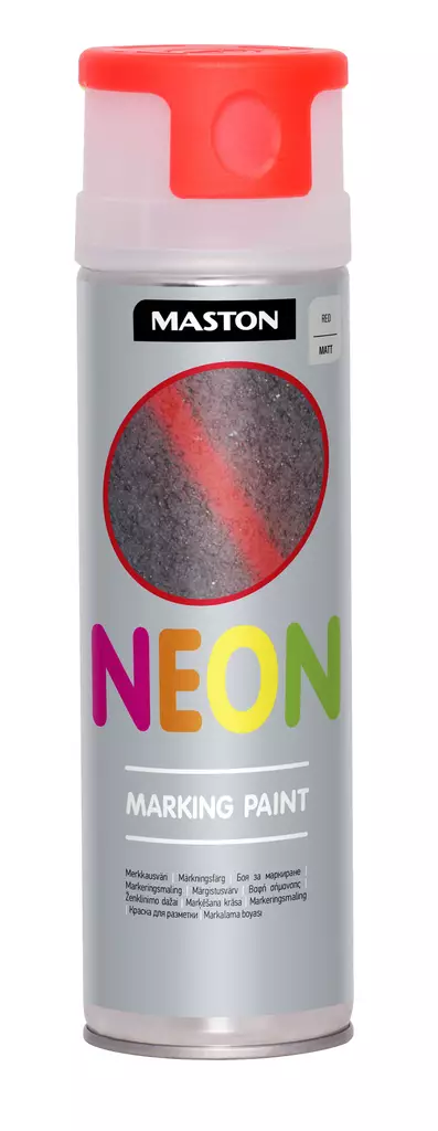 MASTON MERKKAUSVÄRI PUNAINEN NEON - Spraymaalit - 6412490004637 - 1