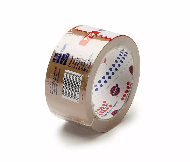 PAKKAUSTEIPPI TESA 50MM RUSKEA - Teipit - 4042448123947 - 1