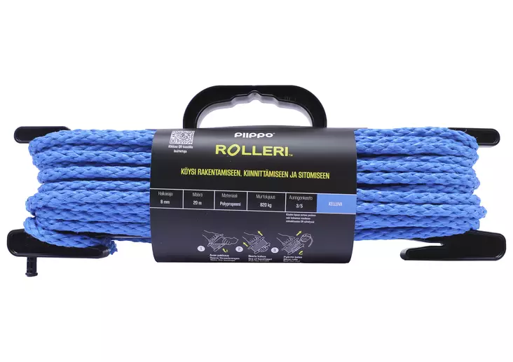PIIPPO ROLLERI 8MM 20M - Narut ja köydet - 6408586580147 - 1