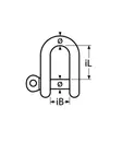 PIIPPO D-SAKKELI A4 4MM - Kaideköydet ja kannakkeet - 6408586851148 - 2