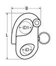 PIIPPO SKUUTTIHAKA A4 52x35MM - Piippo-helat - 6408586851568 - 2