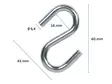 S-KOUKKU 530/60 SINK - Silmuruuit ja koukut - 6414672011068 - 1