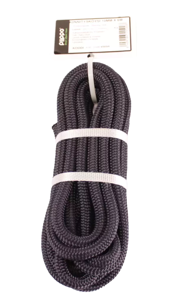 KIINNITYSKÖYSI LENKILLÄ 10MM X 6M - Narut ja köydet - 6408586555008 - 1
