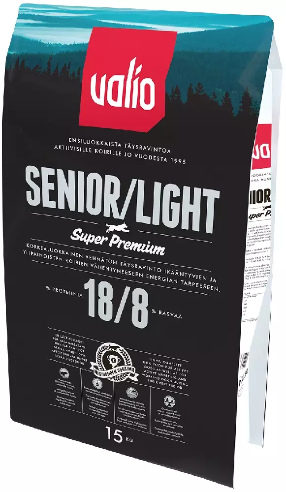 VALIO SENIOR/LIGHT 15 KG - Koiran ruuat ja tarvikkeet - 6438347004988 - 1