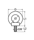 PIIPPO SILMUKKAPULTTI DIN 580 A4 M10 - Piippo-helat - 6408586851919 - 2