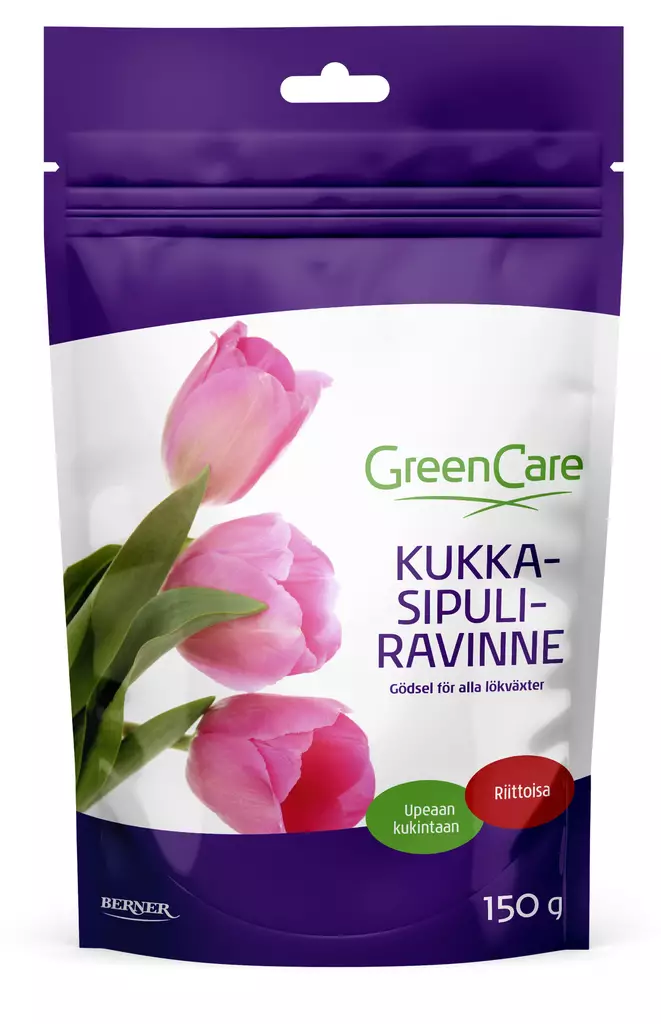 GREEN CARE KUKKASIPULIRAVINNE 150G - Kevätlannoitteet - 6414505187649 - 1