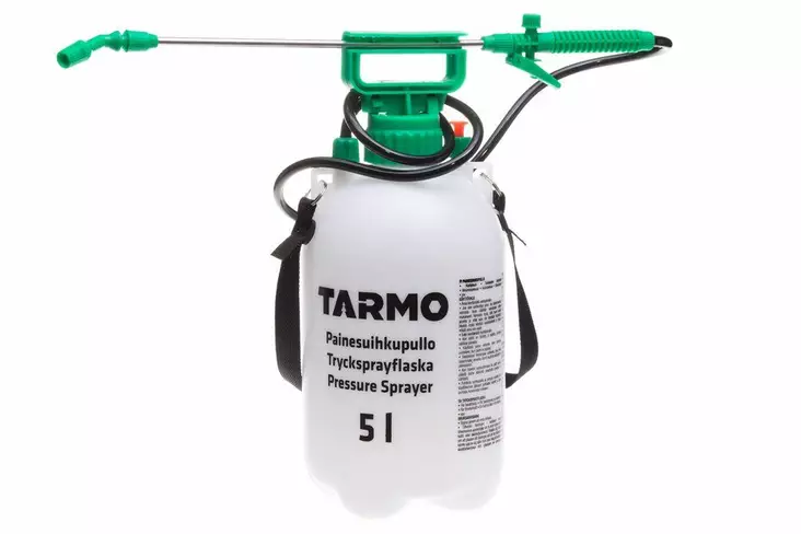 TARMO PAINESUMUTIN 5 L - Pumppupullot ja ruiskut - 6410411823831XX - 1